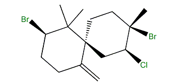(-)-3,10-Dibromo-2-chloro-7(14)-chamigrene