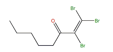 1,1,2-Tribromo-1-octen-3-one