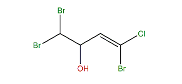 1,1,4-Tribromo-4-chloro-3-buten-2-ol