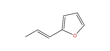 2-(1-Propenyl)-furan