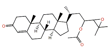 23-Acetoxy-24,25-epoxycholest-4-en-3-one