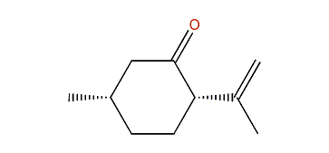 (2S,5S)-5-Methyl-2-prop-1-en 2-ylcyclohexanone
