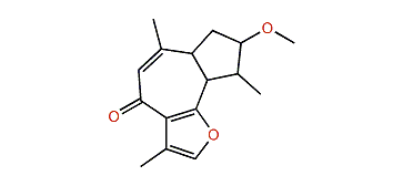 3-Methoxyfuranoguaia-9-en-8-one