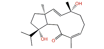 (2E,4R,7Z)-4,12-Dihydroxydolabella-2,7-dien-9-one