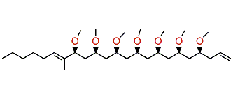(4S,6S,8S,10S,12S,14S,16S,17E)-Heptamethoxy-17-methyltricosa-1,17-diene