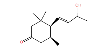 (5S,6R)-9-Hydroxymegastigm-7-en-3-one