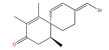 (E)-9-(Bromomethylene)-1,2,5-trimethylspiro[5.5]undeca-1,7-dien-3-one