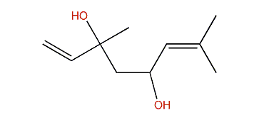 (E)-5-Hydroxylinalool