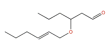 (E)-3-(2-Hexenyloxy)-hexanal