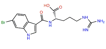 N-(6-Bromo-1H-indolyl-3-carbonyl)-L-arginine