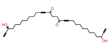 (S)-3,28-Dihydroxy-1,12,18,29-triacontatetrayne-14,17-dione