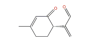 2-(1S)-4-Methyl-2-oxocyclohex-3-en-1-yl-prop-2-enal