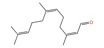 (Z,Z)-3,7,11-Trimethyl-2,6,10-dodecatrienal