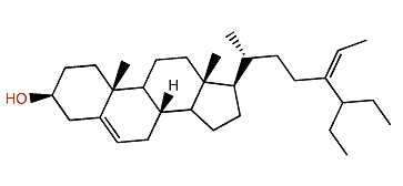 (24Z)-26,27-Dimethylstigmasta-5,24(28)-dien-3b-ol