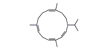 (Z,Z,Z,Z)-14-Isopropyl-3,7,11-trimethyl-1,3,6,10-cyclotetradecatetraene
