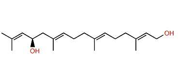 (2E,6E,10E,13R)-3,7,11,15-Tetramethylhexadeca-2,6,10,14-tetraene-1,13-diol