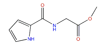 Methyl 2-(1H-pyrrole-2-carboxamido)-acetate