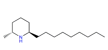 (2R,6R)-2-Methyl-6-nonylpiperidine