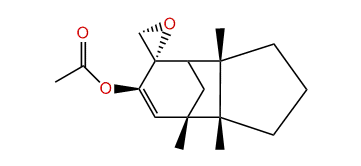 (-)-3a,15a-Epoxy-4b-acetoxygymnomitrane