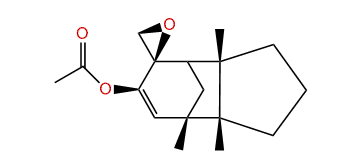 (-)-3b,15b-Epoxy-4b-acetoxygymnomitrane