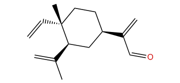 (-)-Elema-1,3,11(13)-trien-12-al