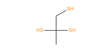 1,2,2-Propanetrithiol