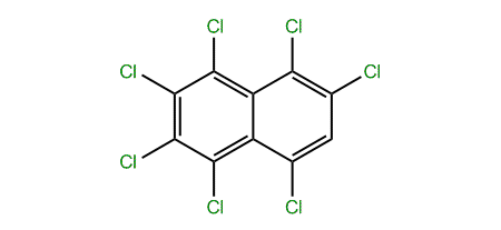 1,2,3,4,5,6,8-Heptachloronaphthalene