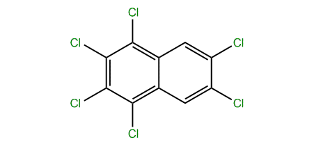 1,2,3,4,6,7-Hexachloronaphthalene