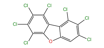 1,2,3,4,7,8,9-Heptachlorodibenzofuran