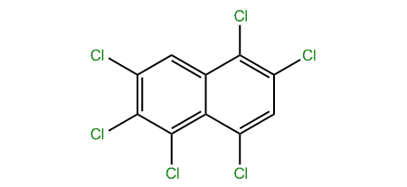 1,2,3,5,6,8-Hexachloronaphthalene