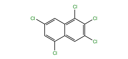 1,2,3,5,7-Pentachloronaphthalene