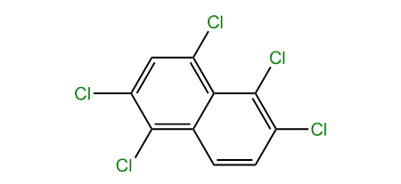 1,2,4,5,6-Pentachloronaphthalene