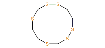 1,2,4,7,9,10-Hexathiacyclododecane