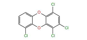 1,2,4,9-Tetrachlorodibenzo-p-dioxin