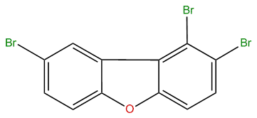 1,2,8-Tribromodibenzofuran