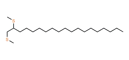 1,2-bis(Methylthio)-nonadecane