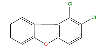 1,2-Dichlorodibenzofuran