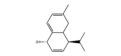 Cadina-1,3,8-triene