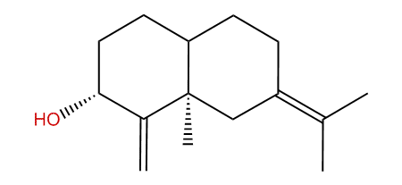 Eremophila-1(10),7(11)-dien-2a-ol