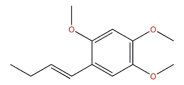 1-(2,4,5-Trimethoxyphenyl)-but-1-ene