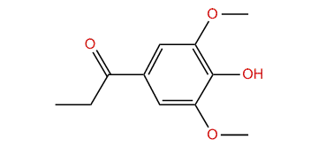 1-(4-Hydroxy-3,5-dimethoxyphenyl)-propan-1-one