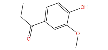 1-(4-Hydroxy-3-methoxyphenyl)-propan-1-one