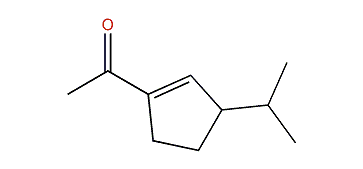 1-Acetyl-3-isopropylcyclopentene