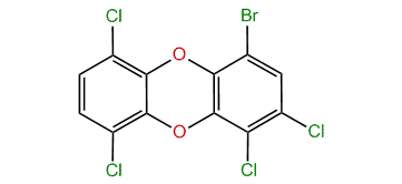 1-Bromo-3,4,6,9-tetrachlorodibenzo-p-dioxin