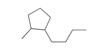 1-Butyl-2-methylcyclopentane