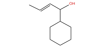 1-Cyclohexyl-2-buten-1-ol