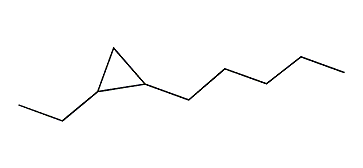 1-Ethyl-2-pentylcyclopropane