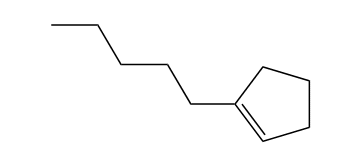 1-Pentylcyclopentene