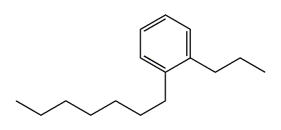 1-Propyl-2-heptylbenzene