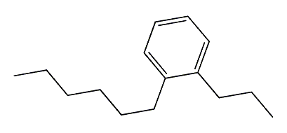 1-Propyl-2-hexylbenzene